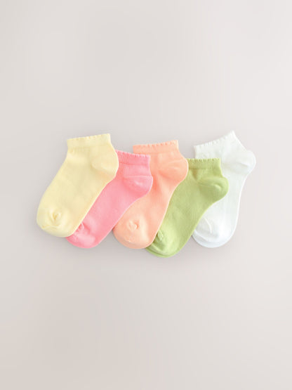 Multi Cotton Rich Trainer Socks 5 Pack image 1