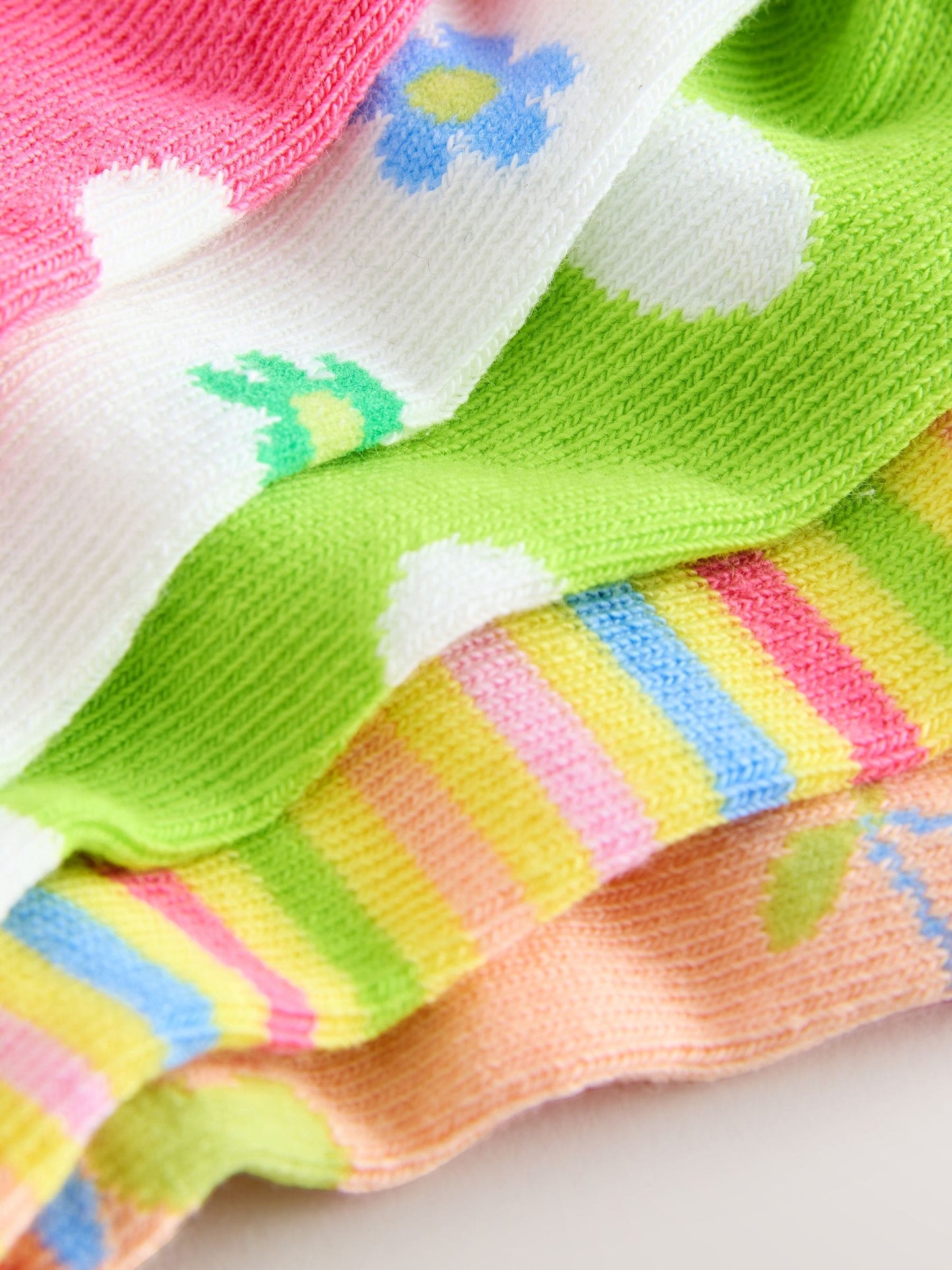 Multi Cotton Rich Trainer Socks 5 Pack image 3