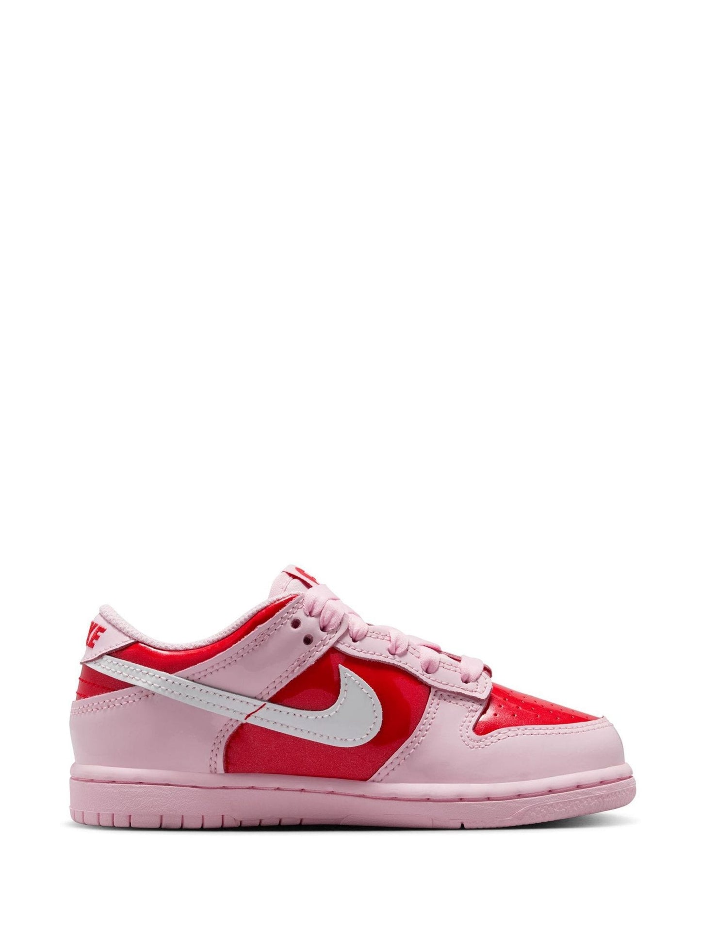 Nike Pink/Red Hearts Junior Dunk Low Trainers image 3