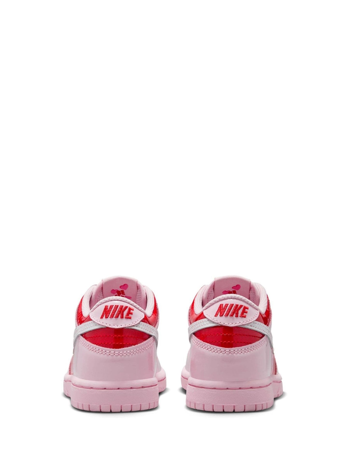 Nike Pink/Red Hearts Junior Dunk Low Trainers image 7