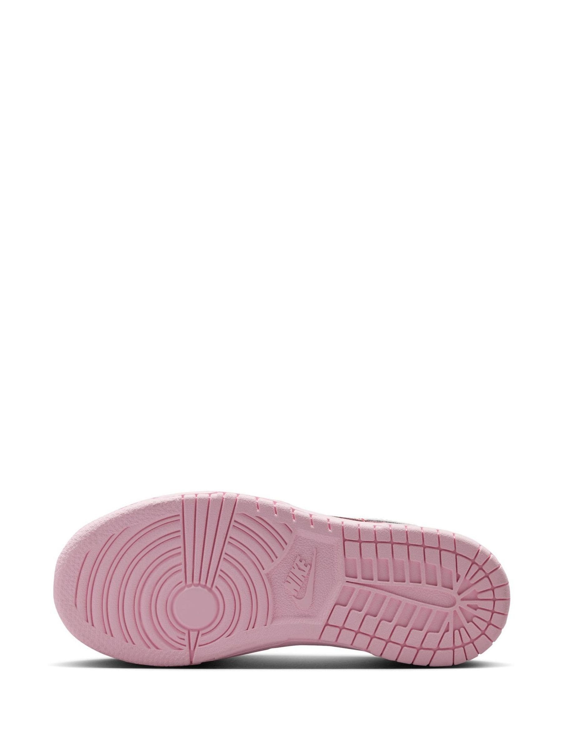 Nike Pink/Red Hearts Junior Dunk Low Trainers image 8