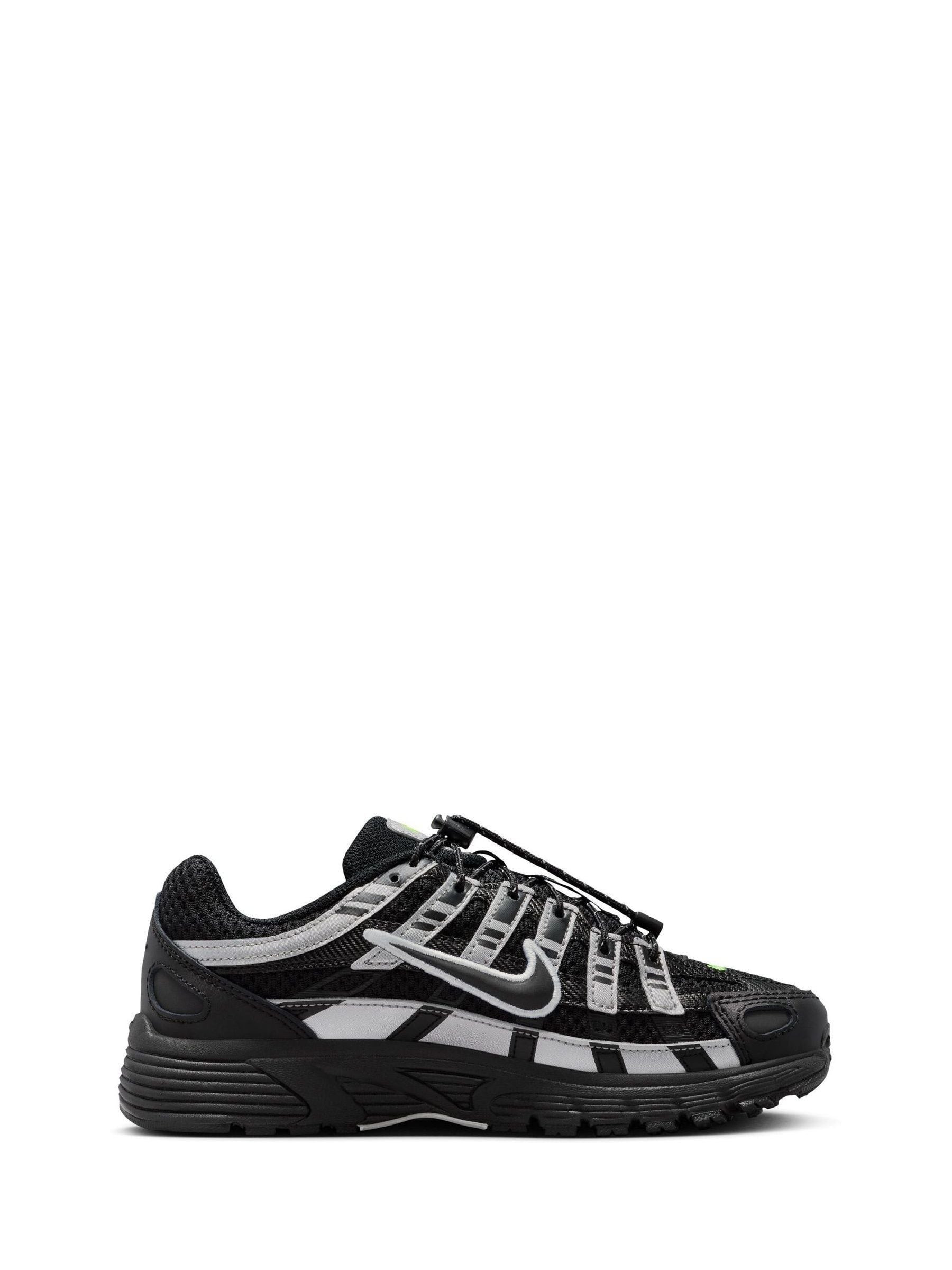 Nike Black/Silver Grey Youth P6000 Trainers image 3