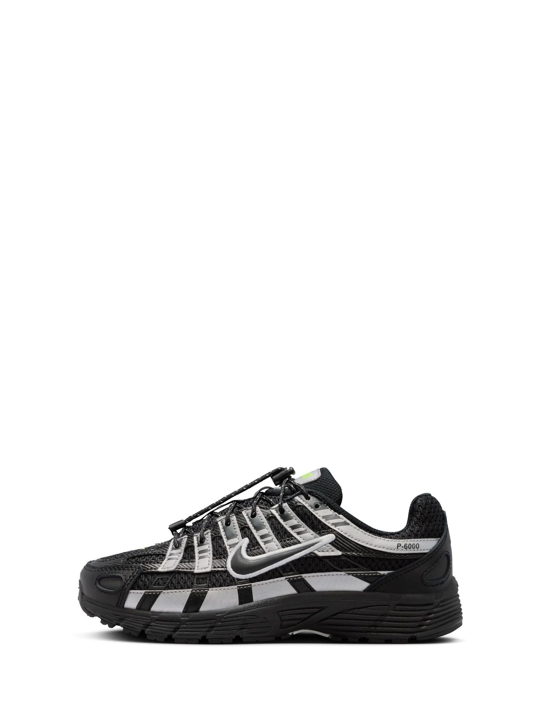 Nike Black/Silver Grey Youth P6000 Trainers image 4