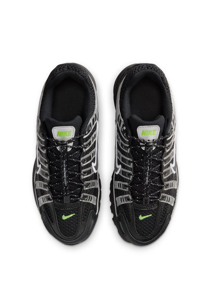 Nike Black/Silver Grey Youth P6000 Trainers image 7