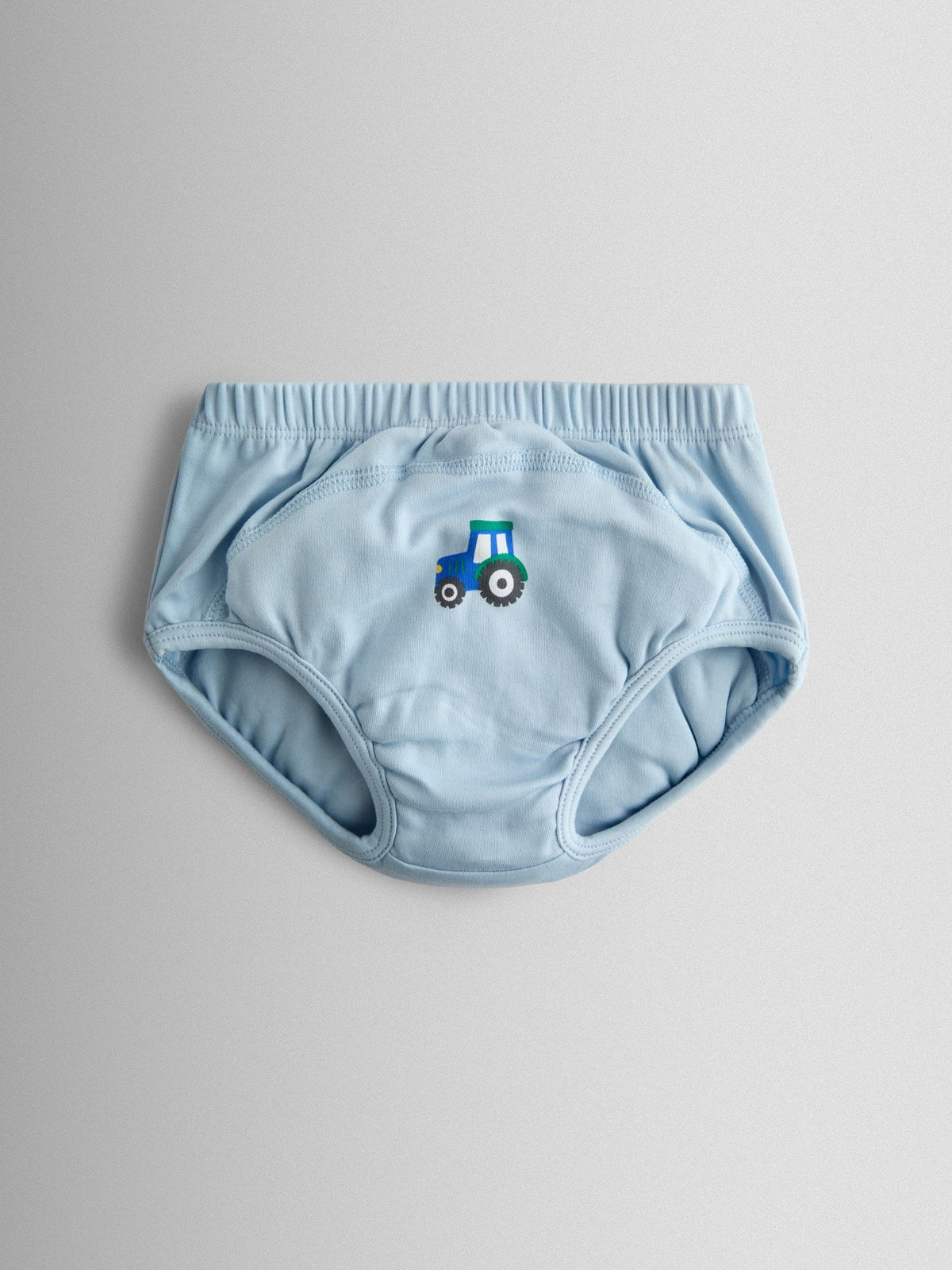 Dsiney Kidz - JoJo Maman Bébé Blue 3-Pack Tractor Training Pants image 3