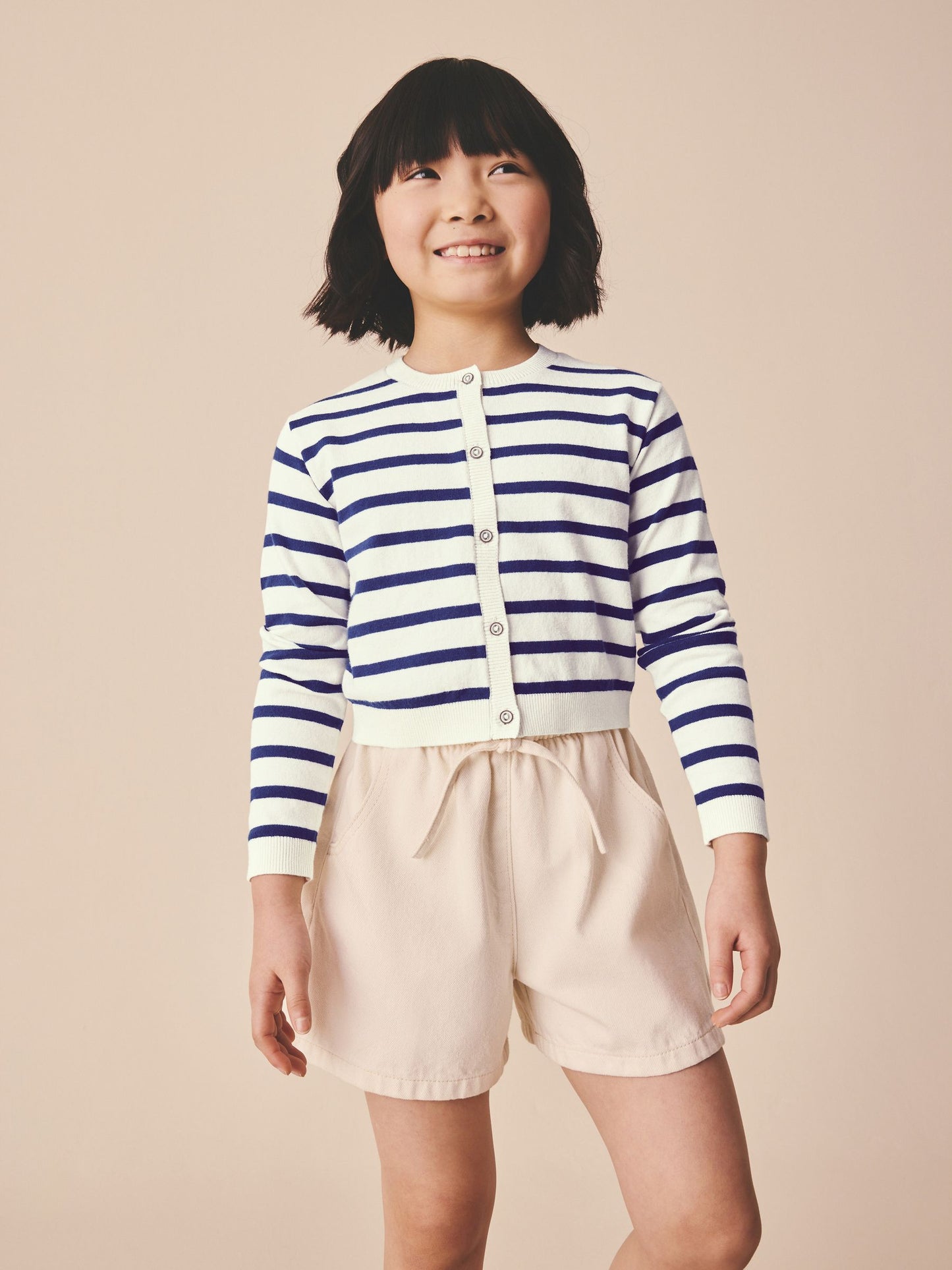 Dsiney Kidz - Navy Stripe Button Up Cardigan (3mths-16yrs) image 1