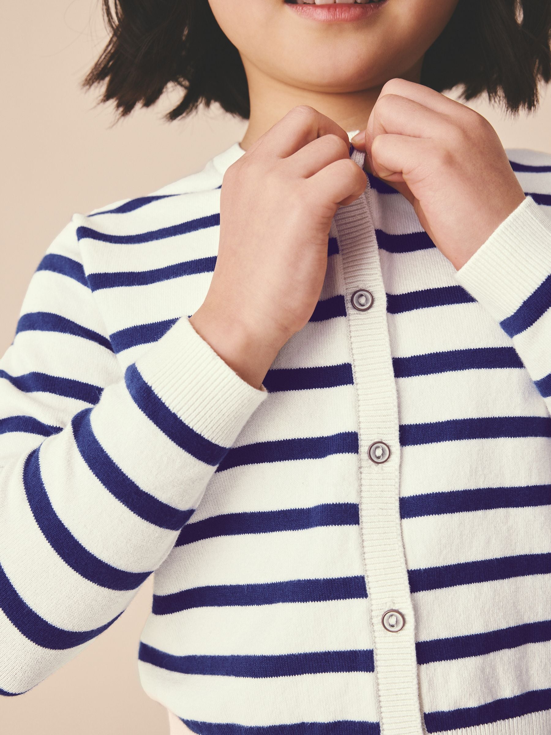 Dsiney Kidz - Navy Stripe Button Up Cardigan (3mths-16yrs) image 4