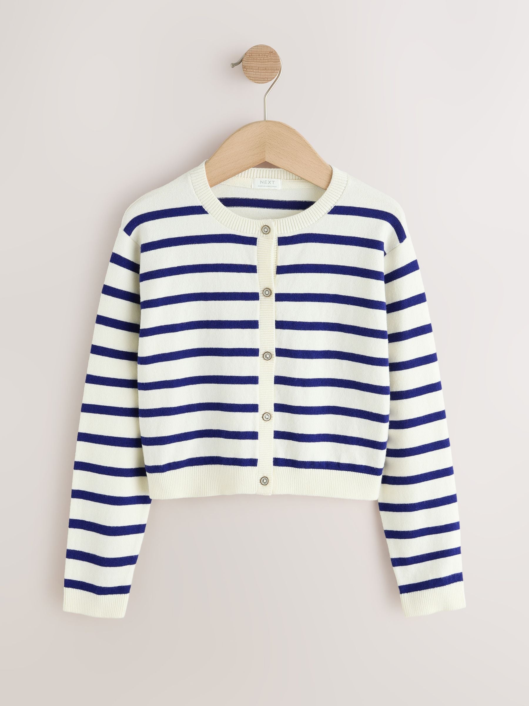 Dsiney Kidz - Navy Stripe Button Up Cardigan (3mths-16yrs) image 5