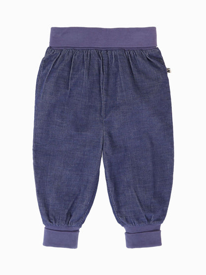 Frugi Blue Cord Pull Ups Trousers image 2