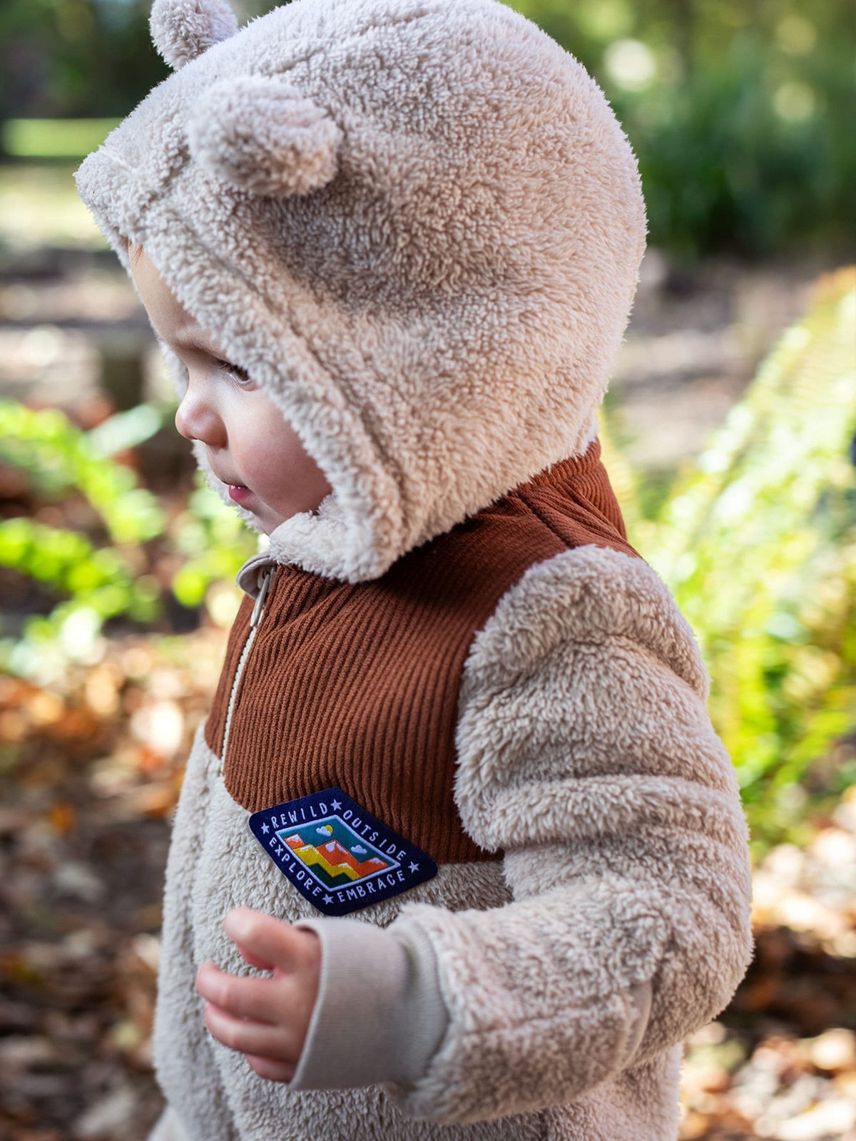 Frugi Brown Cord Ted Snuggle Suit - image 2