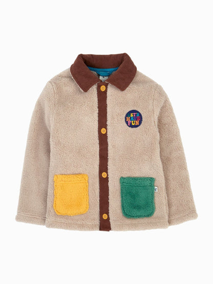 Dsiney Kidz - Frugi Brown Snuggly Cord Jacket image 2