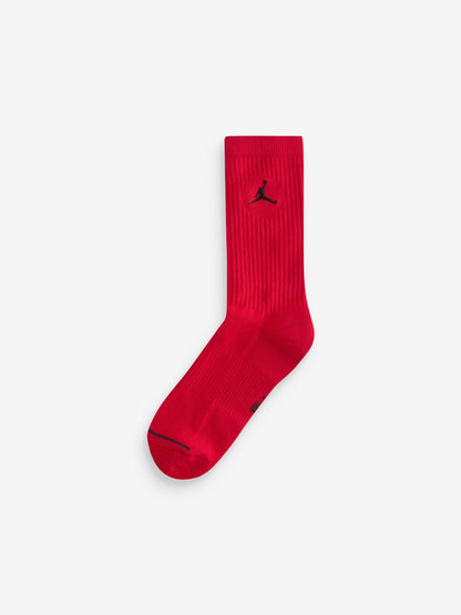 Jordan Red Everyday Crew Socks 3 Pack - image 3