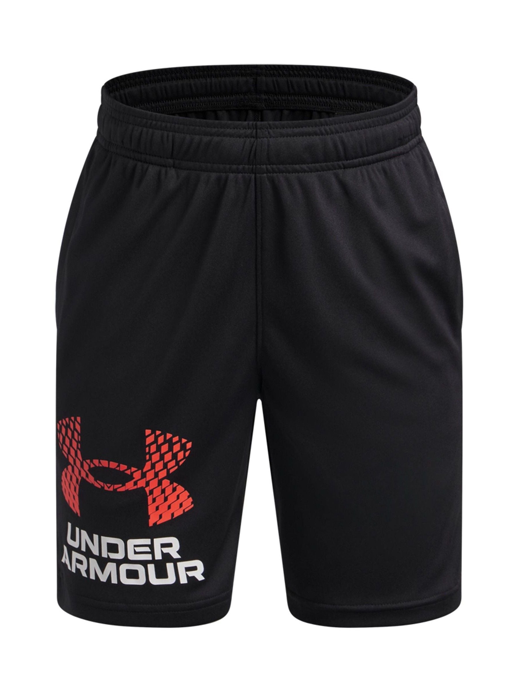 Dsiney Kidz - Under Armour Black/Red Tech Logo Shorts image 1