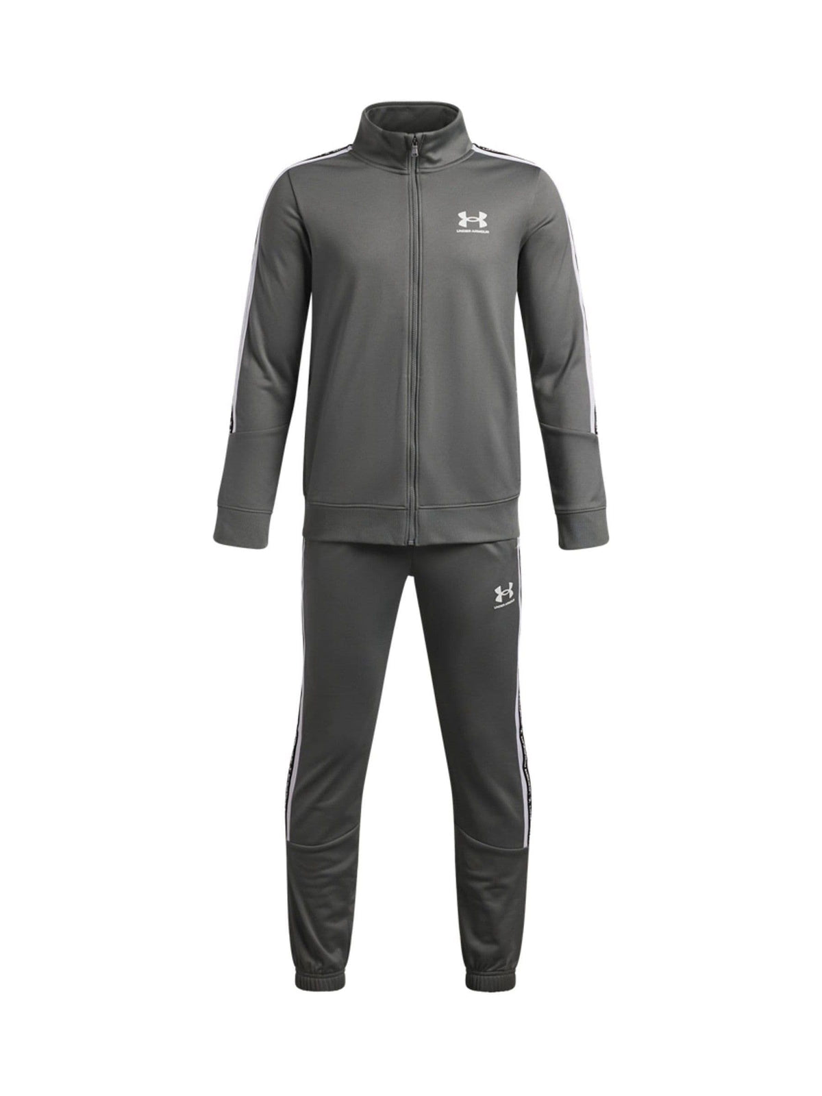 Dsiney Kidz - Under Armour Grey Icon Knit Tracksuit image 1