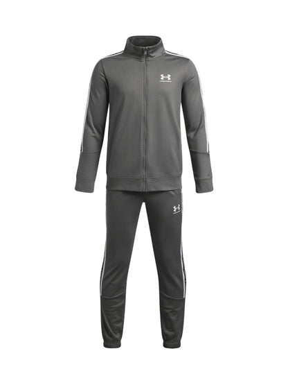 Dsiney Kidz - Under Armour Grey Icon Knit Tracksuit image 1