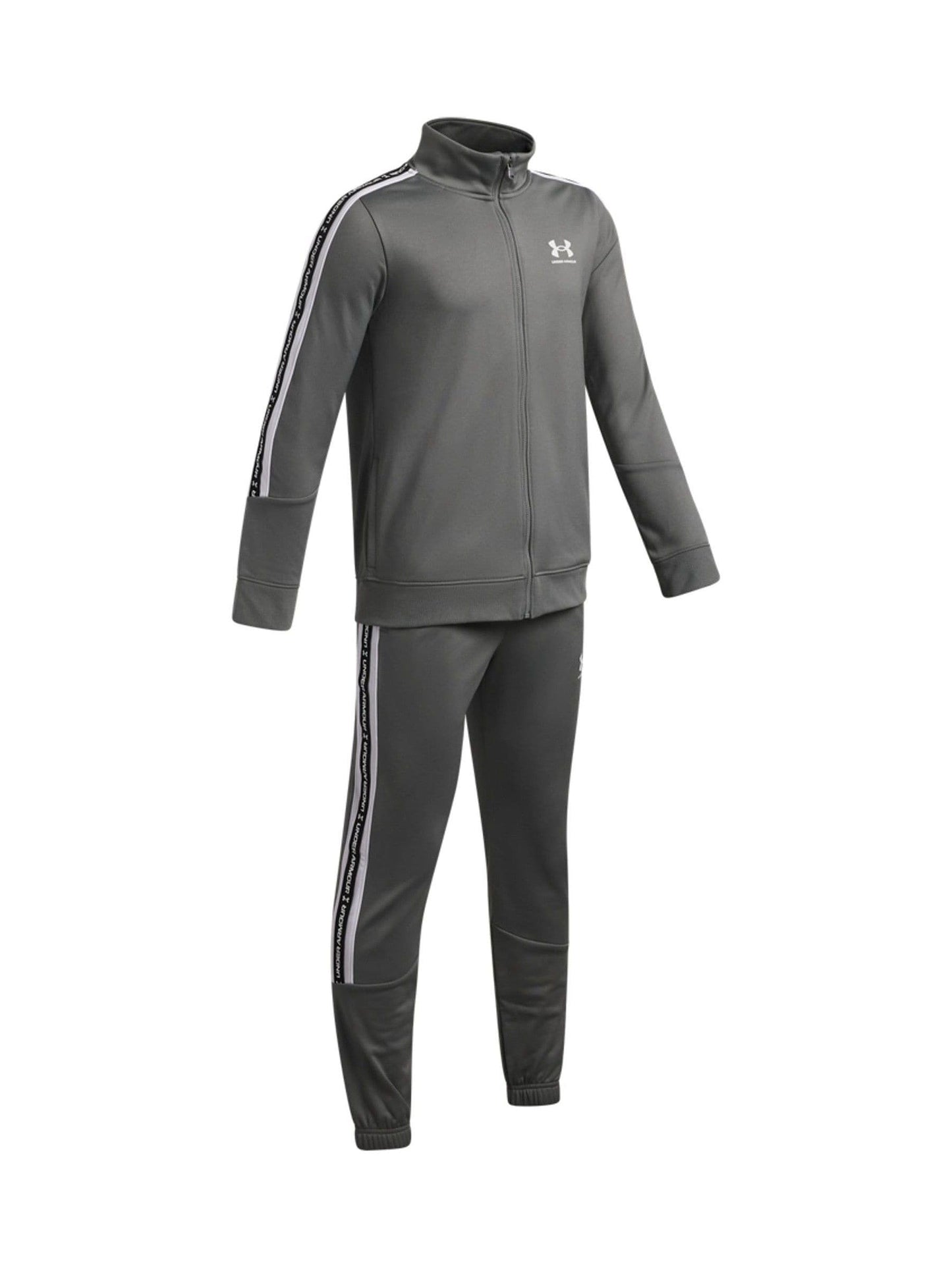Dsiney Kidz - Under Armour Grey Icon Knit Tracksuit image 3