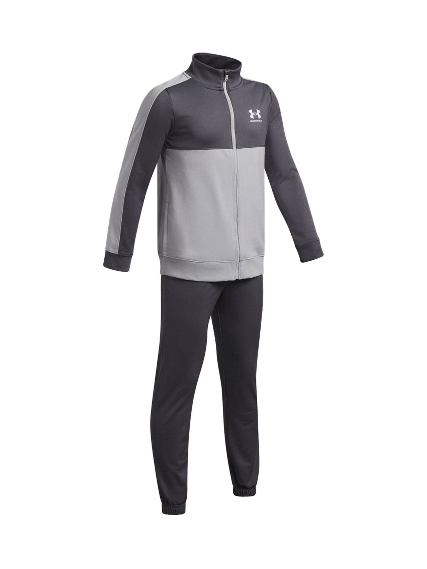 Dsiney Kidz - Under Armour Black/Grey Rival Knit Tracksuit image 2