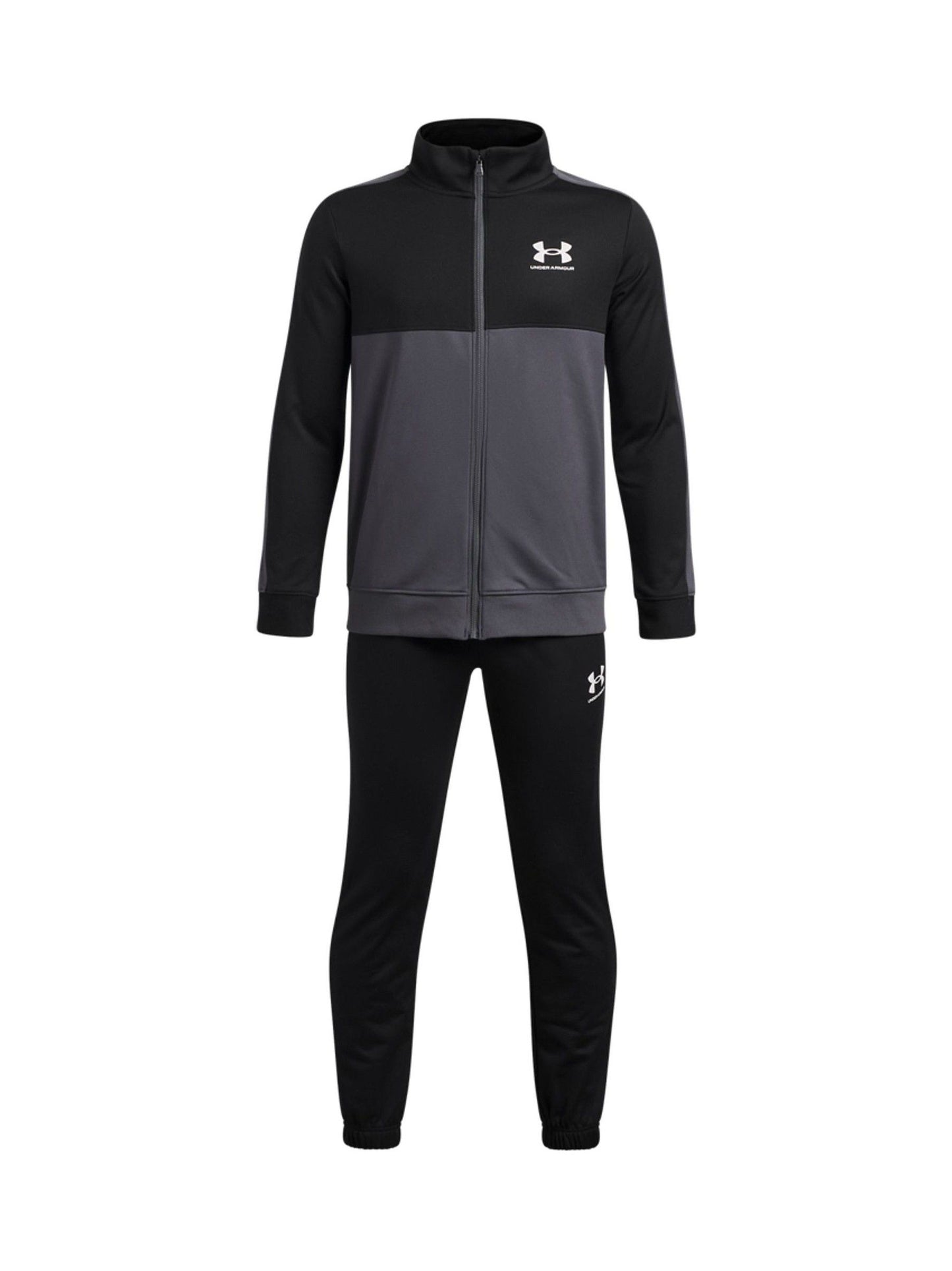 Dsiney Kidz - Under Armour Black Rival Knit Tracksuit image 1