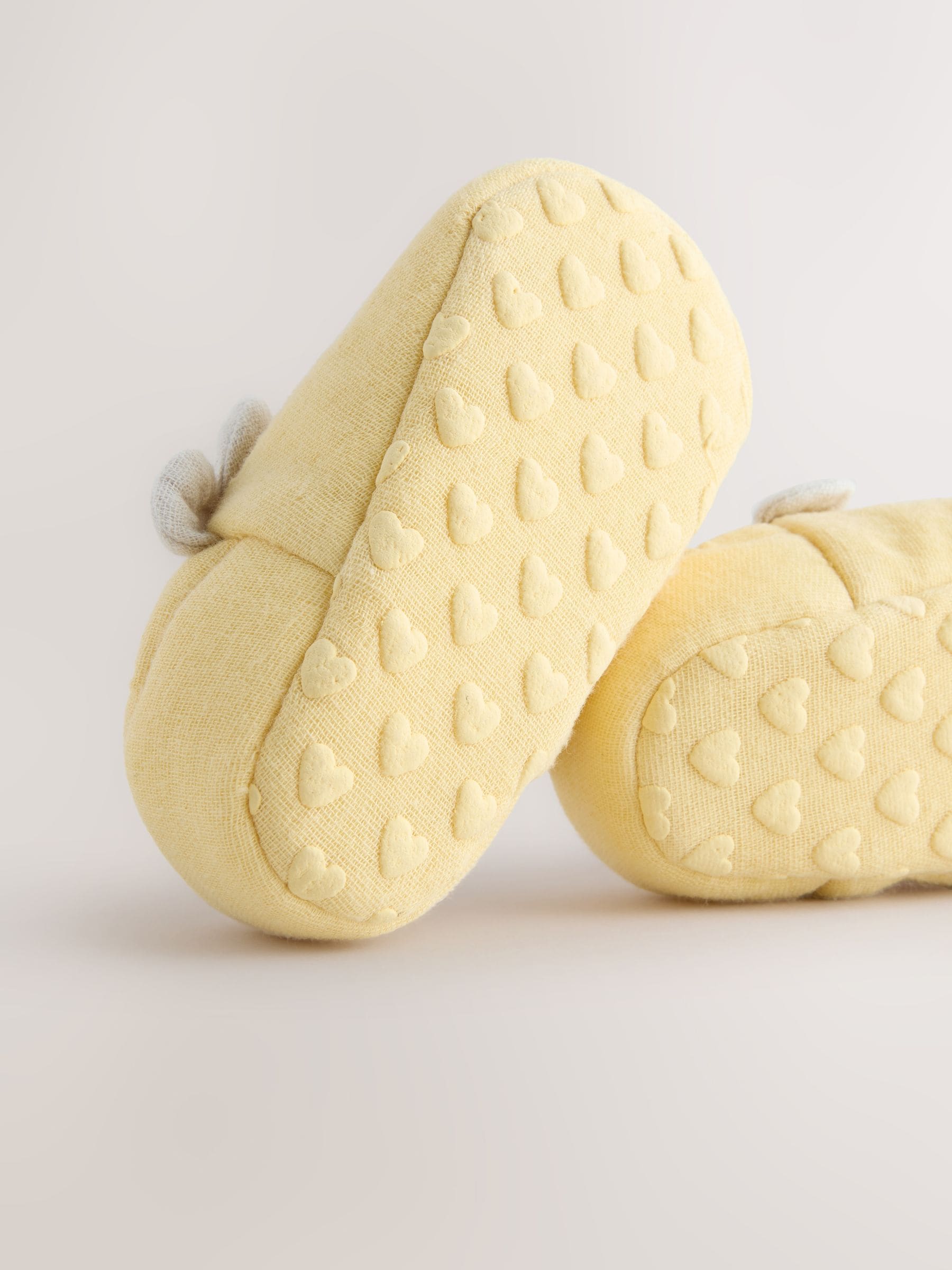 Yellow Lemon Baby Slip-On Shoes (0-18mths) image 4