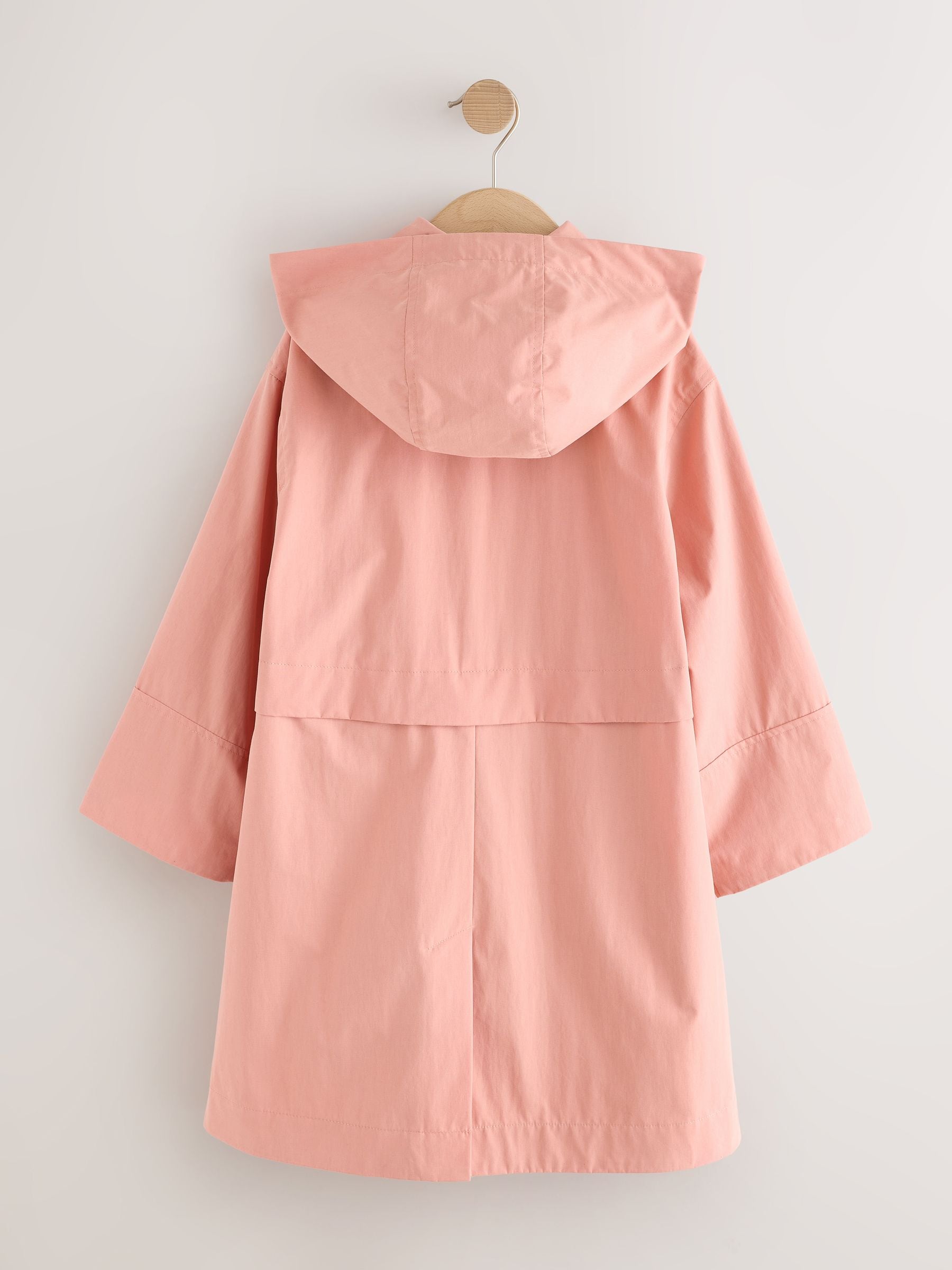 Dsiney Kidz - Pink Shower Resistant Cotton Rich Trench Coat (5-13yrs) image 5