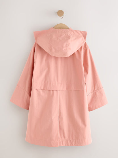 Dsiney Kidz - Pink Shower Resistant Cotton Rich Trench Coat (5-13yrs) image 5