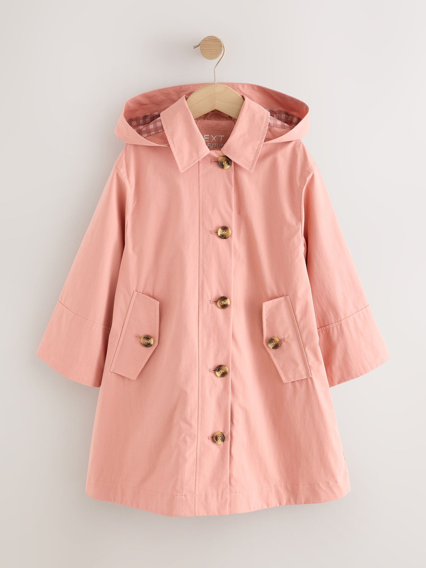 Dsiney Kidz - Pink Shower Resistant Cotton Rich Trench Coat (5-13yrs) image 6