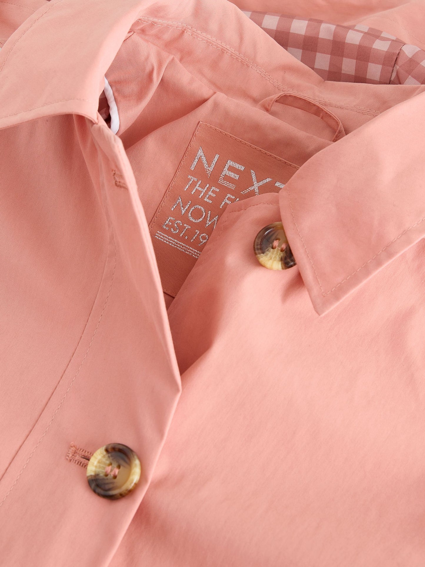 Dsiney Kidz - Pink Shower Resistant Cotton Rich Trench Coat (5-13yrs) image 9