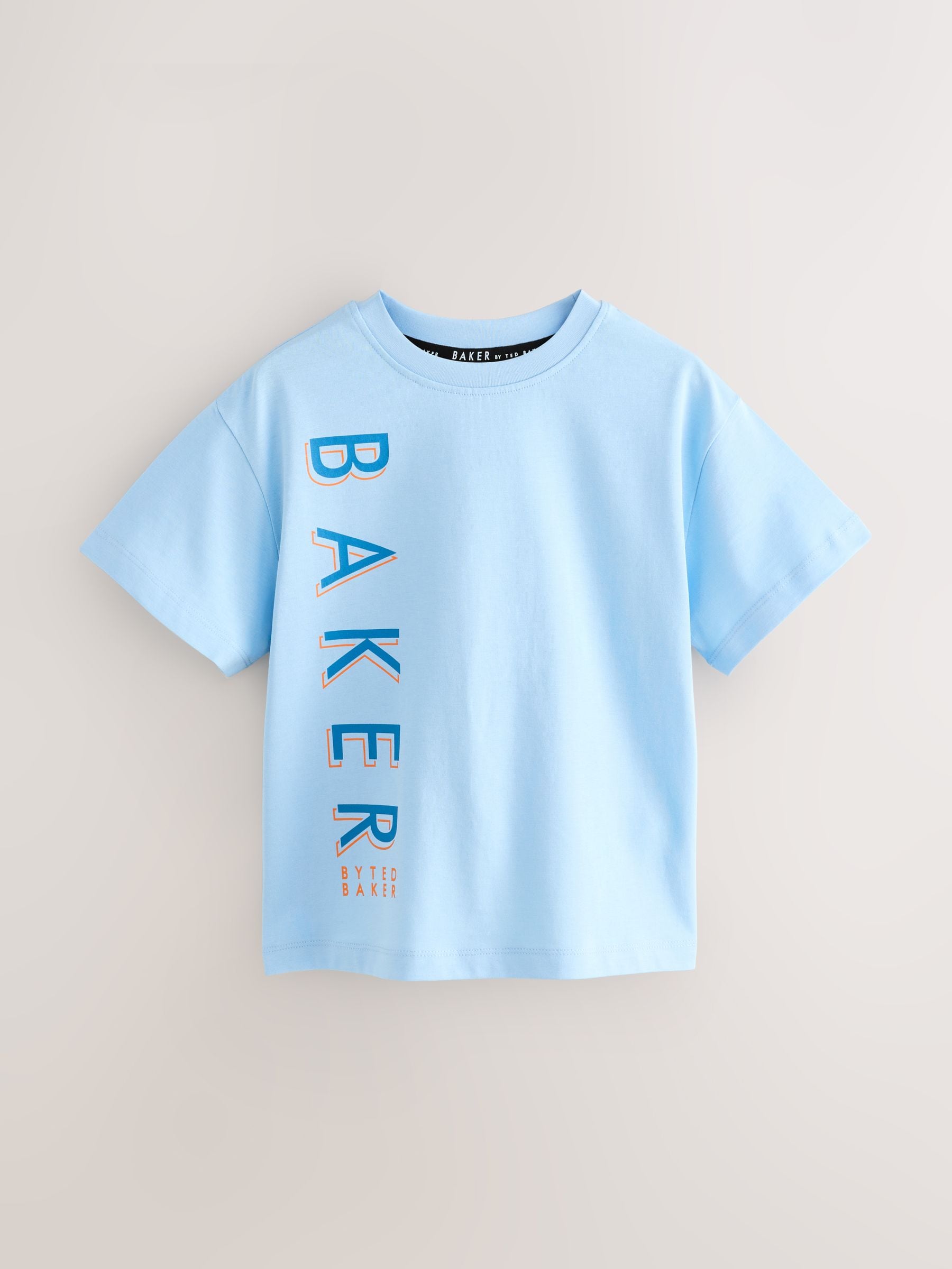 Dsiney Kidz - Baker by Ted Baker White/Blue/Navy Baker by Ted Baker 3 Pack T-Shirts image 5
