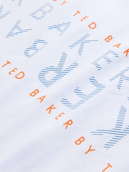 Dsiney Kidz - Baker by Ted Baker White/Blue/Navy Baker by Ted Baker 3 Pack T-Shirts image 8