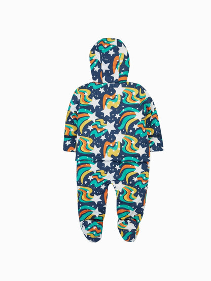Dsiney Kidz - Frugi Blue 2-In-1 Rambler Pram Suit To Coat image 2