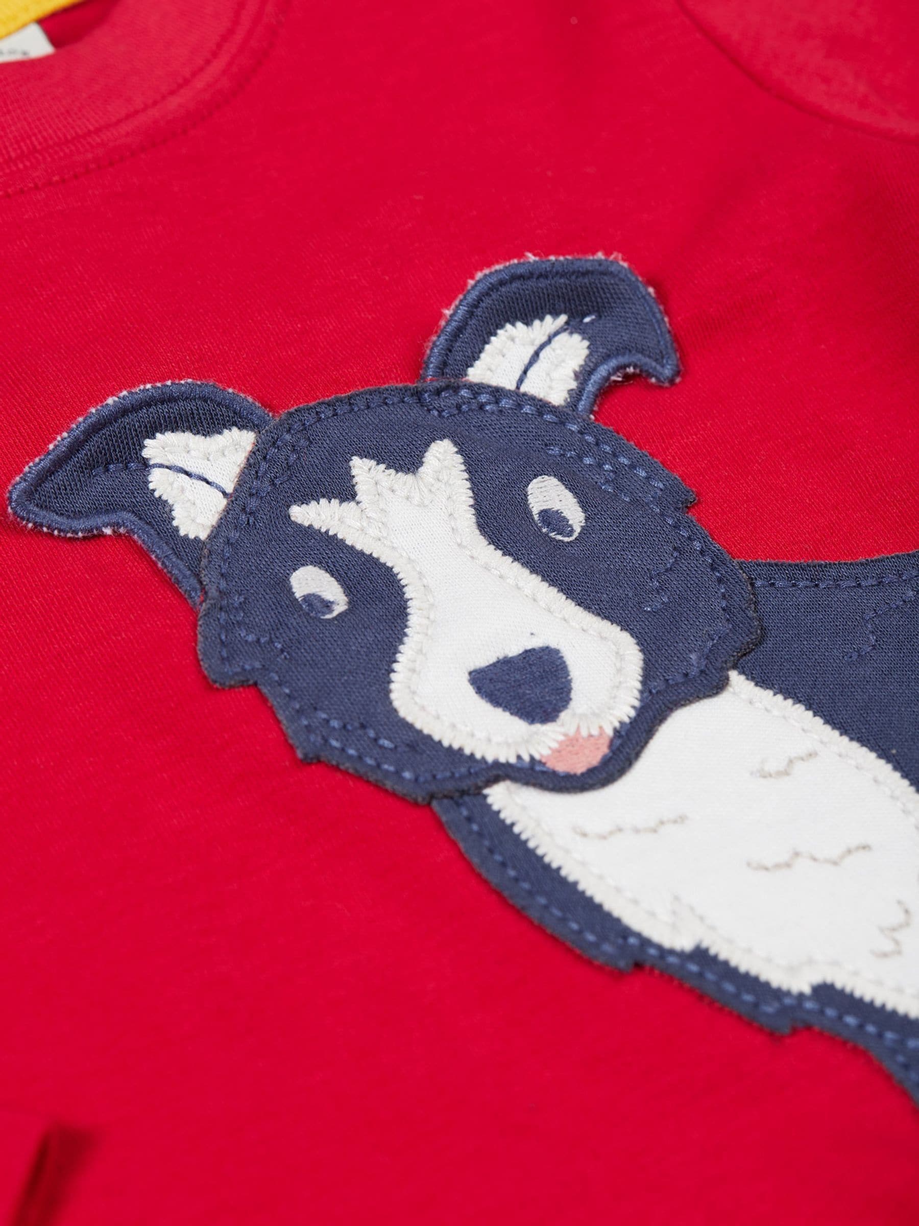 Dsiney Kidz - Frugi Red Adventure Appliqué Top image 3