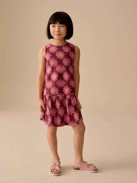 Multi Print Sleeveless Jersey Dress (3-16yrs) image 2