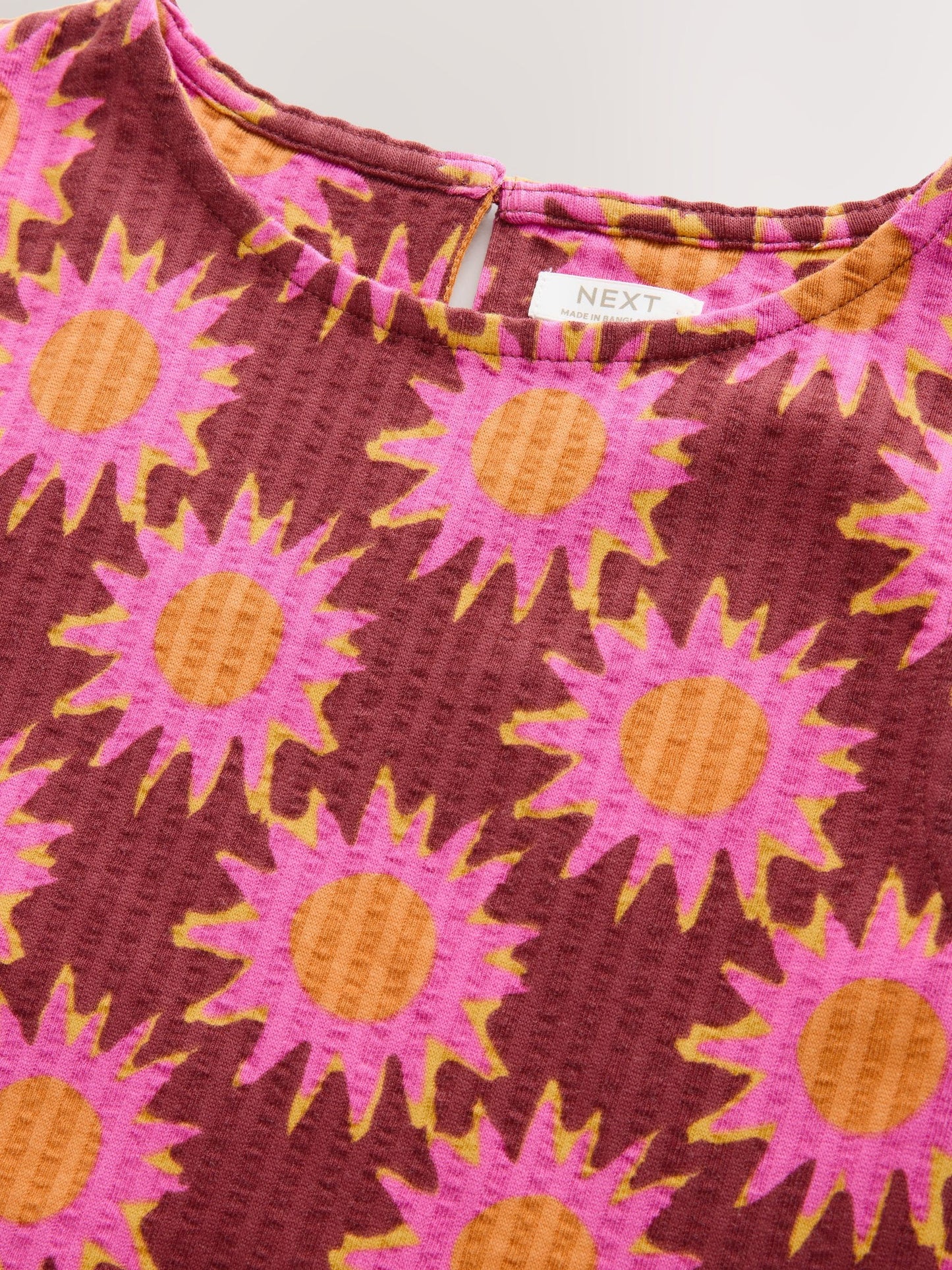 Multi Print Sleeveless Jersey Dress (3-16yrs) image 7