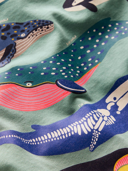 Dsiney Kidz - Boden Blue Long Sleeve GITD T-Shirt image 3