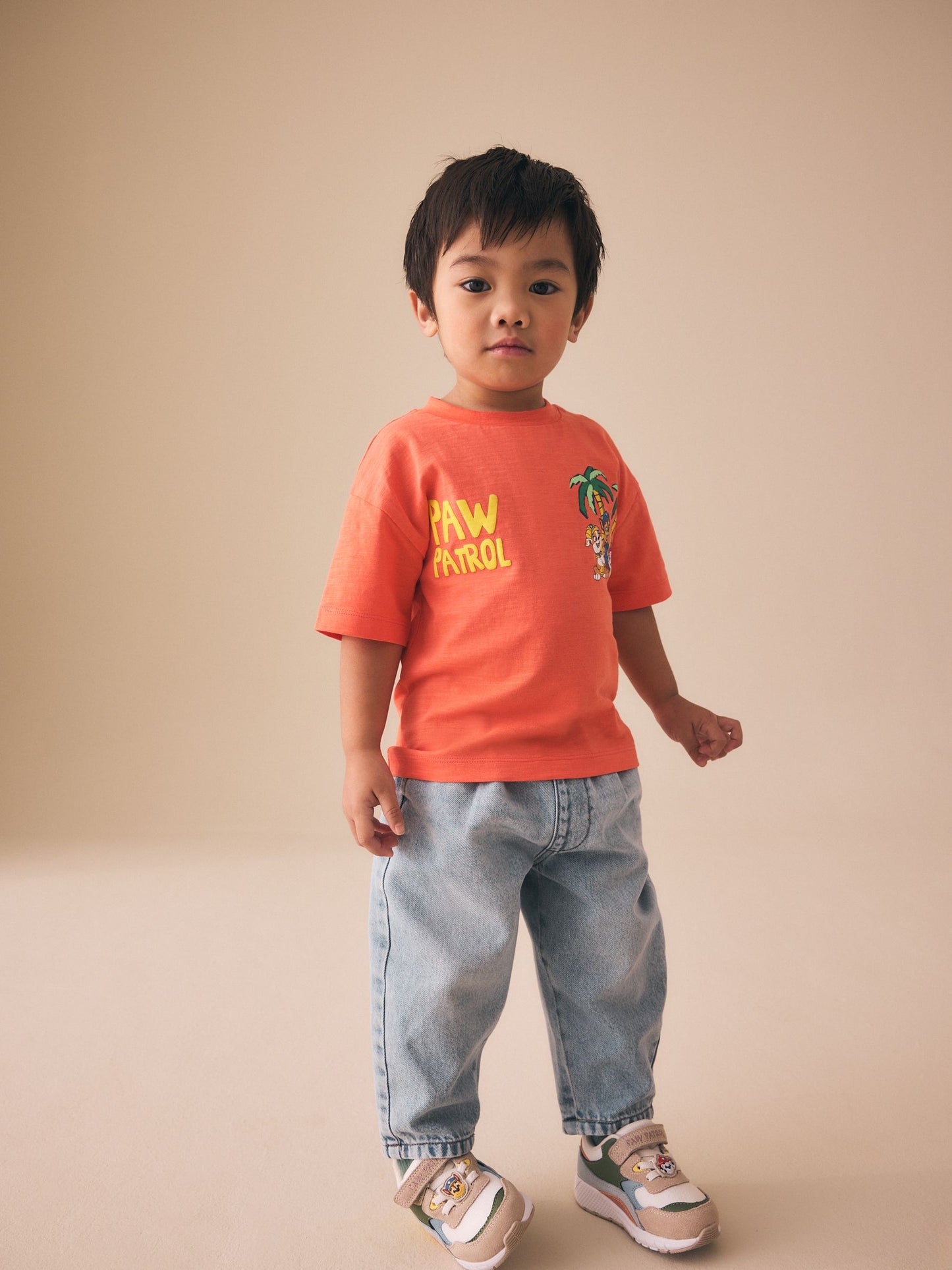 Coral/Tan Paw Patrol Short Sleeve T-Shirt (9mths-8yrs) image 2