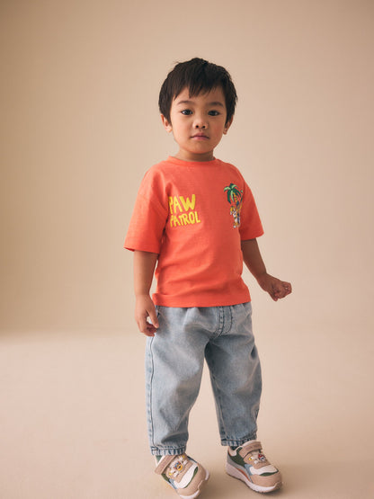 Coral/Tan Paw Patrol Short Sleeve T-Shirt (9mths-8yrs) image 2