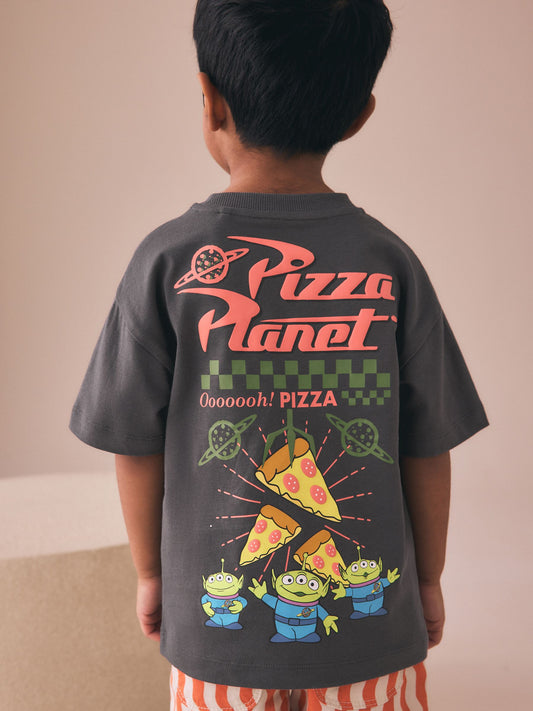 Charcoal Grey Toy Story Short Sleeve T-Shirt (3mths-8yrs) image 1