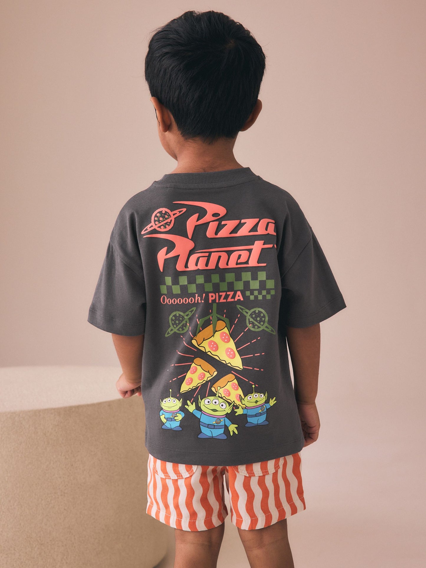 Charcoal Grey Toy Story Short Sleeve T-Shirt (3mths-8yrs) image 3