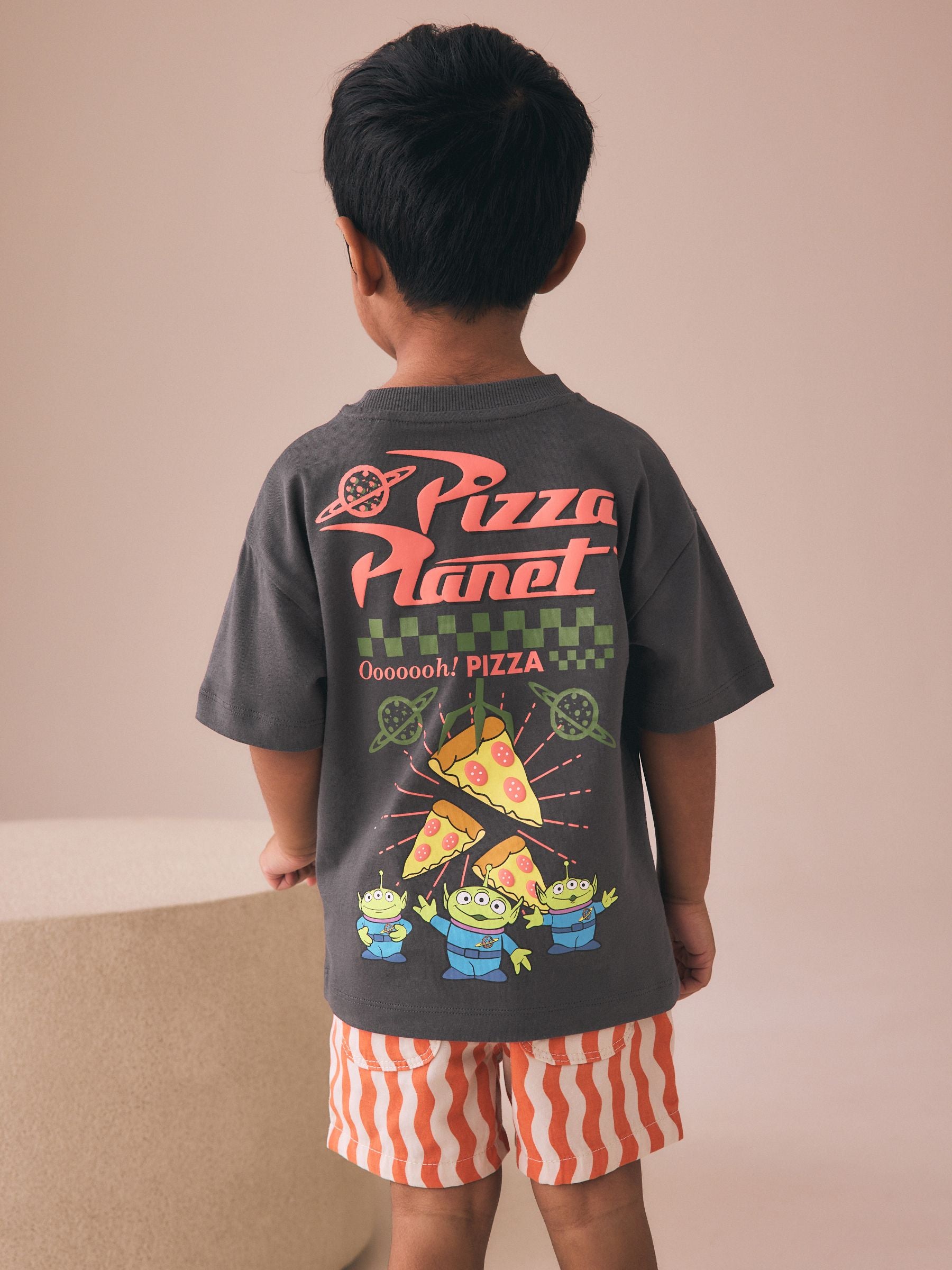 Charcoal Grey Toy Story Short Sleeve T-Shirt (3mths-8yrs) image 3