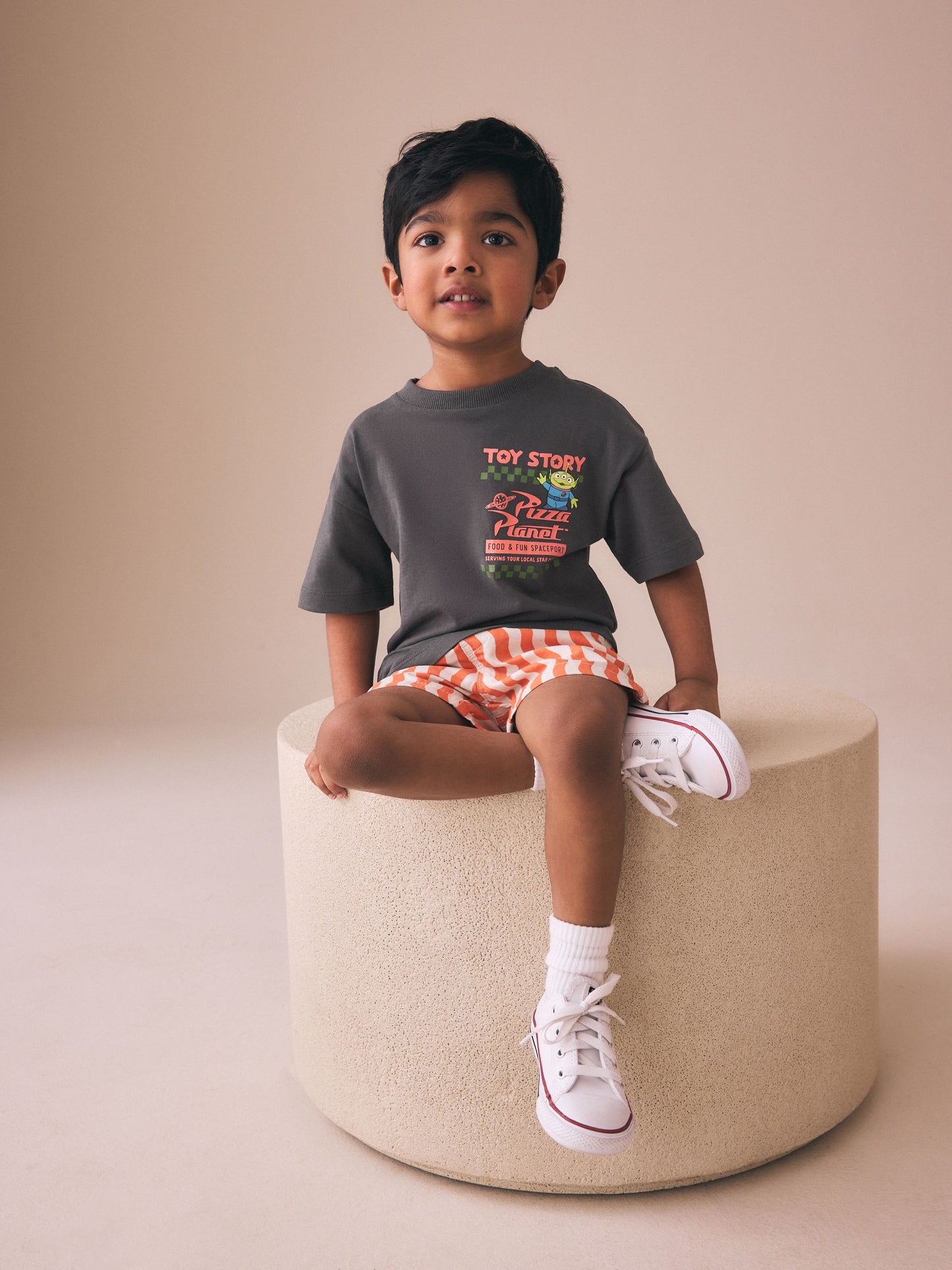Charcoal Grey Toy Story Short Sleeve T-Shirt (3mths-8yrs) image 4