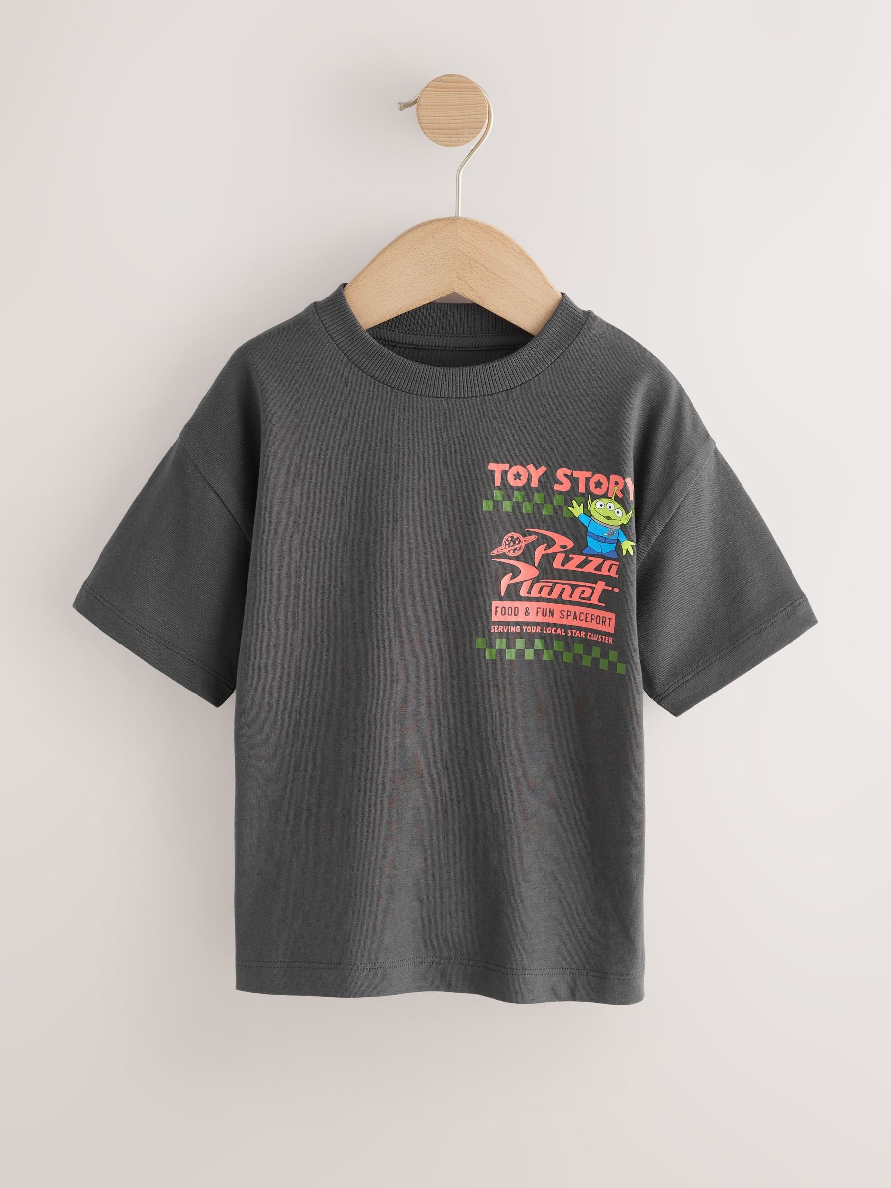 Charcoal Grey Toy Story Short Sleeve T-Shirt (3mths-8yrs) image 5