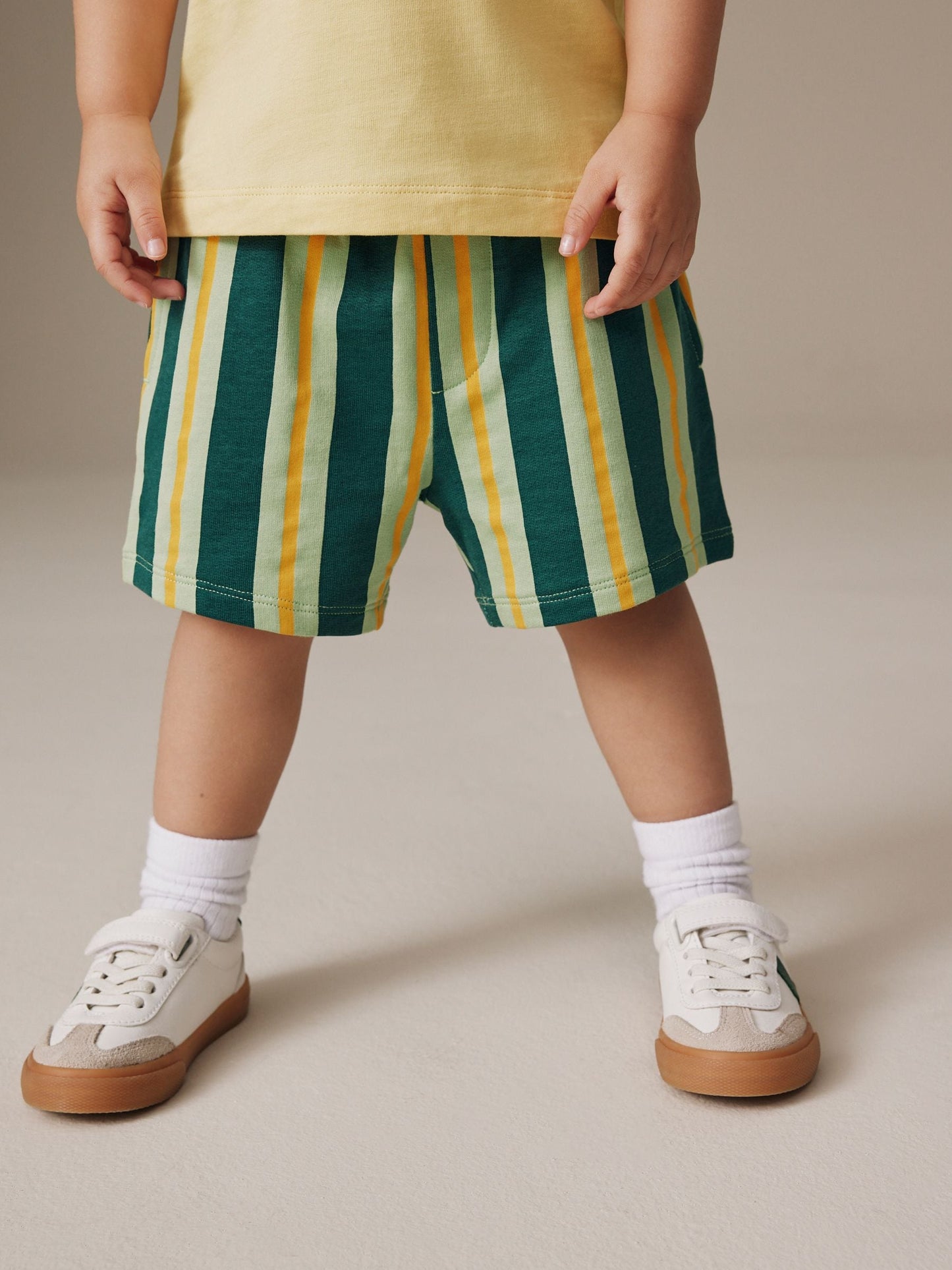 Yellow Lion King Short Sleeve T-Shirt & Shorts Set (6mths-8yrs) image 4