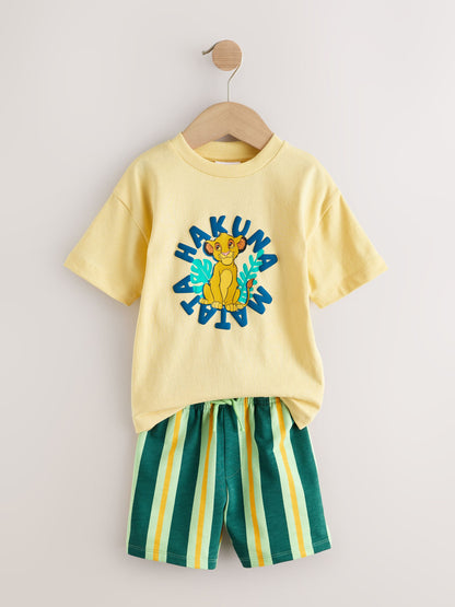 Yellow Lion King Short Sleeve T-Shirt & Shorts Set (6mths-8yrs) image 6