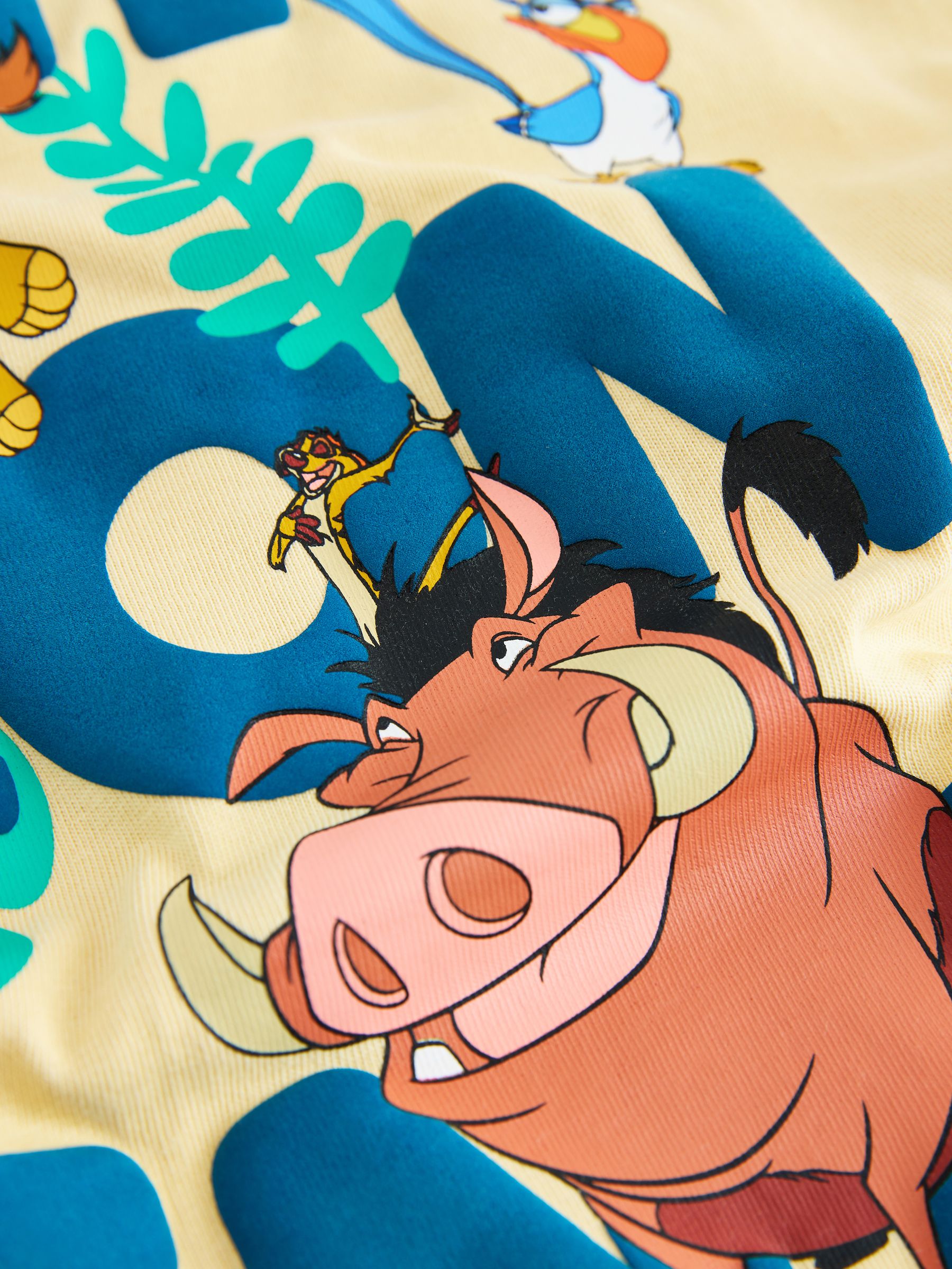 Yellow Lion King Short Sleeve T-Shirt & Shorts Set (6mths-8yrs) image 8