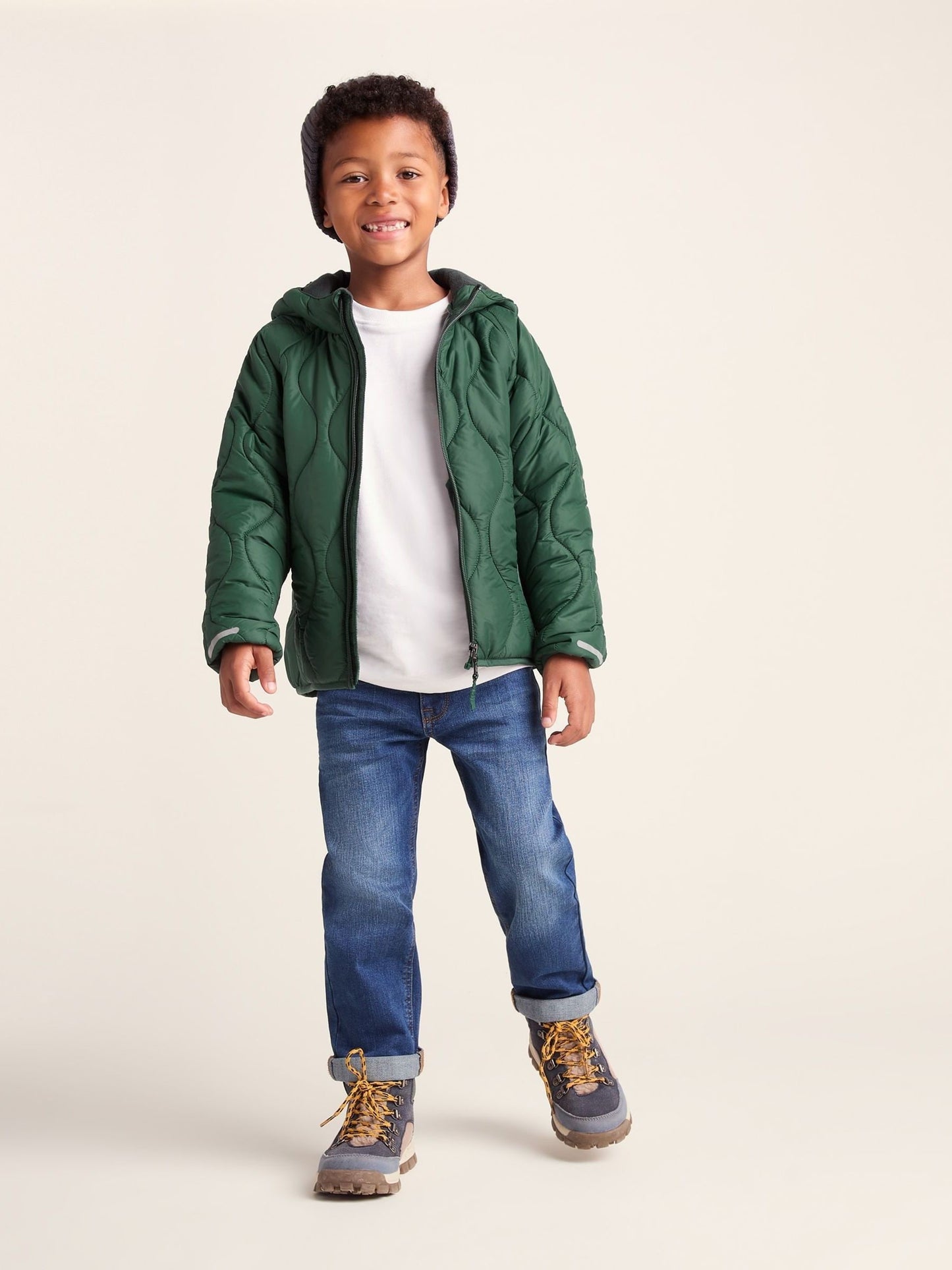 Dsiney Kidz - Tog 24 Green Arbor Kids Shower Resistant Padded Jacket image 1