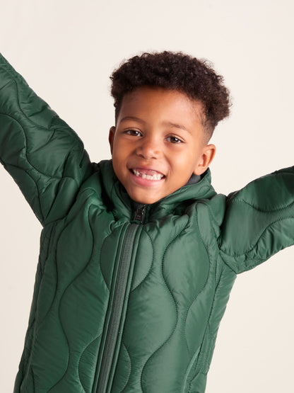 Dsiney Kidz - Tog 24 Green Arbor Kids Shower Resistant Padded Jacket image 5