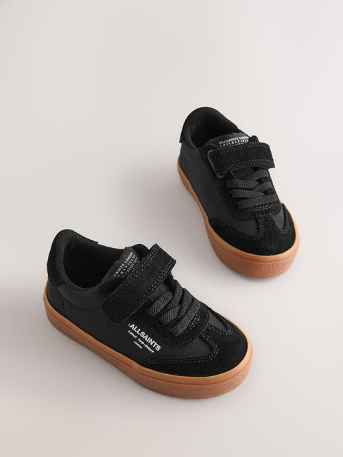 smALLSAINTS Black Ripstop Gum Sole Trainers image 1