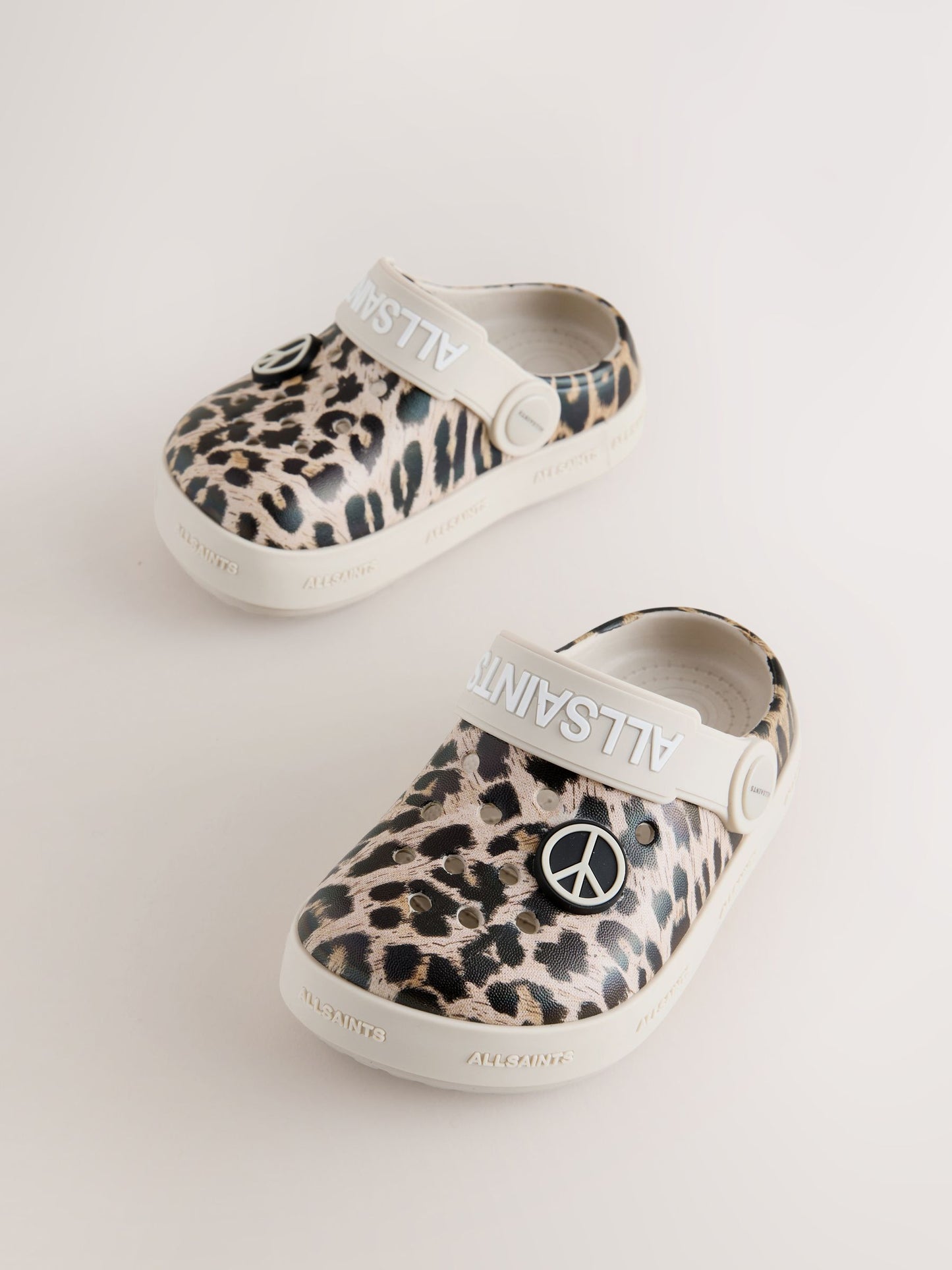 smALLSAINTS Leopard Clog Sandals image 3