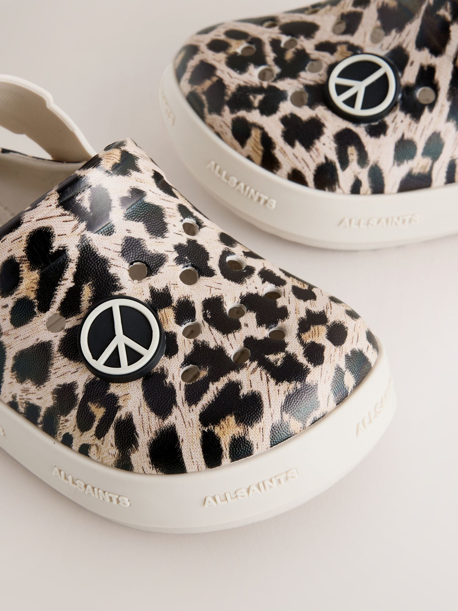 smALLSAINTS Leopard Clog Sandals image 5