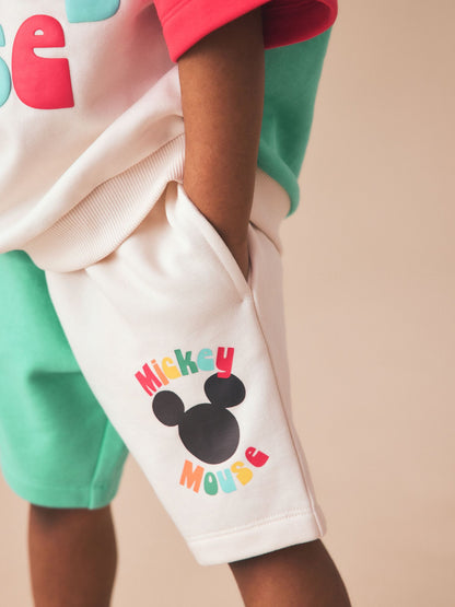 Colour Block Mickey Short Sleeve Crew and Shorts Set (3mths-8yrs) image 5